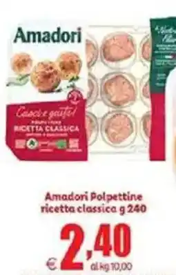 Elite Amadori Polpettine ricetta classica offerta
