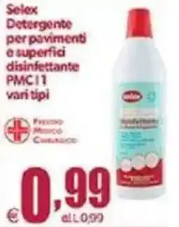 Elite Selex Detergente per pavimenti e superfici disinfettante PMC11 vari tipi offerta