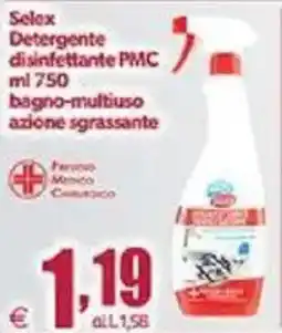 Elite Selex Detergente disinfettante PMC offerta