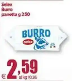 Elite Selex Burro panetto offerta