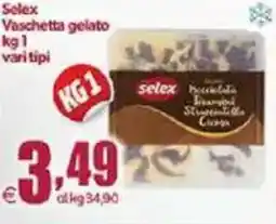 Elite Selex Vaschetta gelato vari tipi offerta