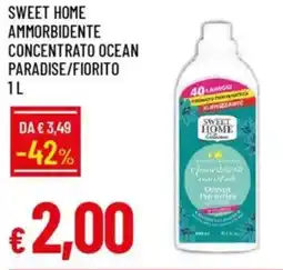 IperFamila Sweet home ammorbidente concentrato ocean paradise/fiorito offerta