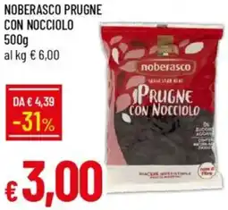 IperFamila Noberasco prugne con nocciolo offerta
