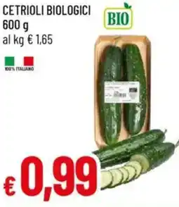 IperFamila Cetrioli biologici offerta
