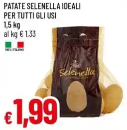 IperFamila Patate selenella ideali per tutti gli usi offerta
