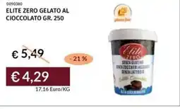 Prezzemolo e Vitale Elite zero gelato al cioccolato offerta