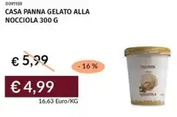 Prezzemolo e Vitale Casa panna gelato alla nocciola offerta