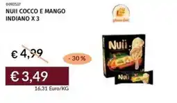 Prezzemolo e Vitale Nuii cocco e mango indiano x 3 offerta