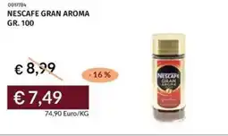 Prezzemolo e Vitale Nescafe gran aroma offerta