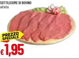 IperFamila Sottilissime di bovino offerta