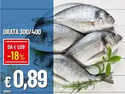 IperFamila Orata 300/400 offerta