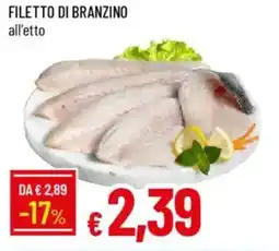 IperFamila Filetto di branzino offerta