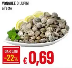 IperFamila Vongole o lupini offerta