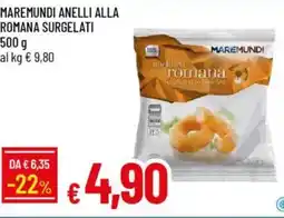 IperFamila MAREMUNDI ANELLI ALLA ROMANA SURGELATI offerta