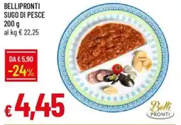 IperFamila Bellipronti sugo di pesce offerta