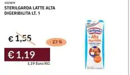 Sterilgarda latte alta digeribilita