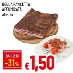 IperFamila Recla pancetta affumicata offerta