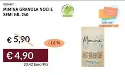 Mimina granola noci e semi
