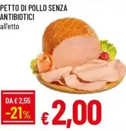 IperFamila Petto di pollo senza antibiotici offerta
