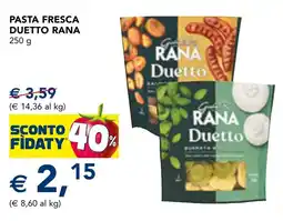 Esselunga Pasta fresca duetto RANA offerta