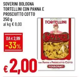 IperFamila Soverini bologna tortellini con panna e prosciutto cotto offerta