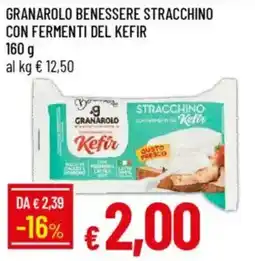 IperFamila Granarolo benessere stracchino con fermenti del kefir offerta