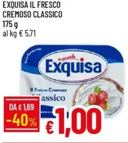 IperFamila Exquisa il fresco cremoso classico offerta