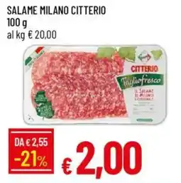 IperFamila Salame milano CITTERIO offerta