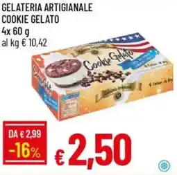 IperFamila Gelateria artigianale cookie gelato offerta