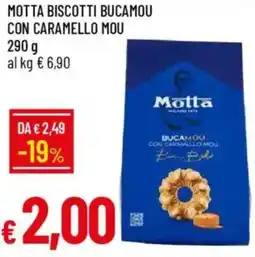 IperFamila Motta biscotti bucamou con caramello mou offerta