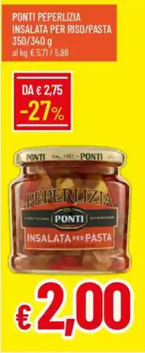 IperFamila Ponti peperlizia insalata per riso/pasta offerta