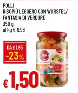 IperFamila Polli risopiù leggero con wurstel/ fantasia di verdure offerta