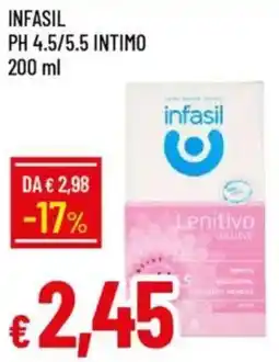 IperFamila Infasil ph 4.5/5.5 intimo offerta