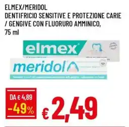IperFamila Elmex/meridol dentifricio offerta