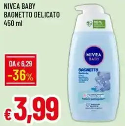 IperFamila Nivea baby bagnetto delicato offerta