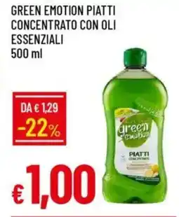 IperFamila Green emotion piatti concentrato con oli essenziali offerta
