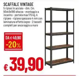 IperFamila Scaffale vintage offerta