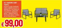 IperFamila Set giardino saint tropez offerta