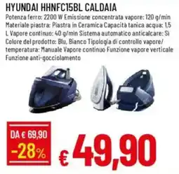 IperFamila Hyundai HHNFC15BL caldaia offerta