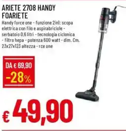IperFamila Ariete 2708 handy foariete offerta