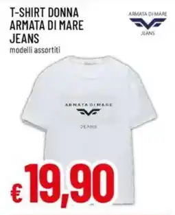 IperFamila T-shirt donna ARMATA DI MARE JEANS offerta