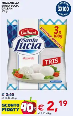 Mozzarella santa lucia GALBANI