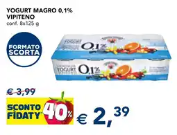 Esselunga Yogurt magro 0,1% VIPITENO offerta