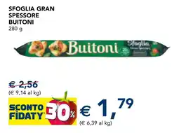 Esselunga Sfoglia gran spessore BUITONI offerta
