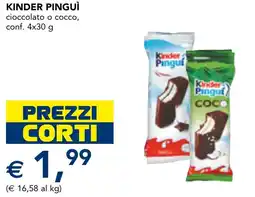 Esselunga Kinder pinguì offerta