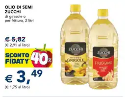 Esselunga Olio di semi ZUCCHI offerta