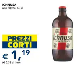 Esselunga ICHNUSA non filtrata offerta
