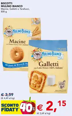 Esselunga Biscotti MULINO BIANCO offerta