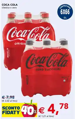 Esselunga COCA COLA classica o zero offerta