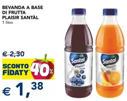 Esselunga Bevanda a base di frutta plaisir SANTÀL offerta